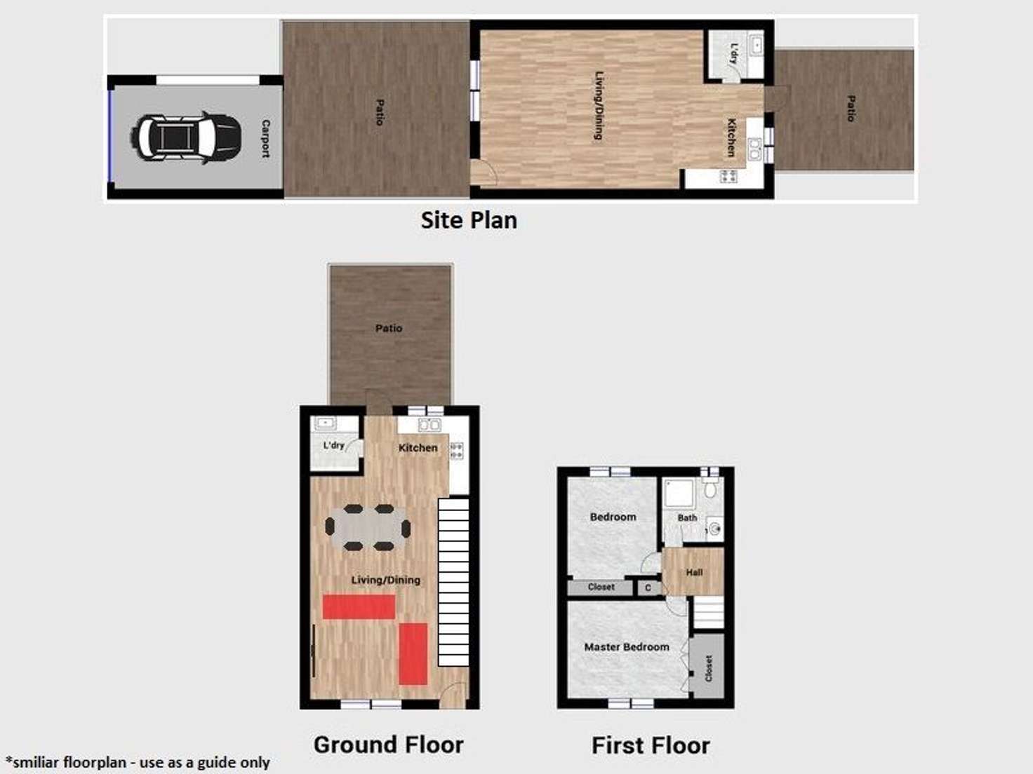 Floorplan of Homely townhouse listing, 24/111 Barbaralla Drive, Springwood QLD 4127