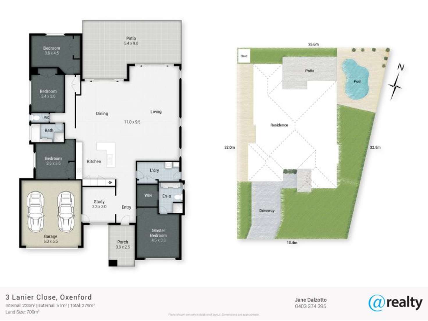 Floorplan of Homely house listing, 3 Lanier Close, Oxenford QLD 4210