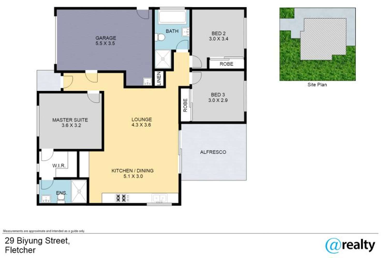 Floorplan of Homely house listing, 29 Biyung Street, Fletcher NSW 2287