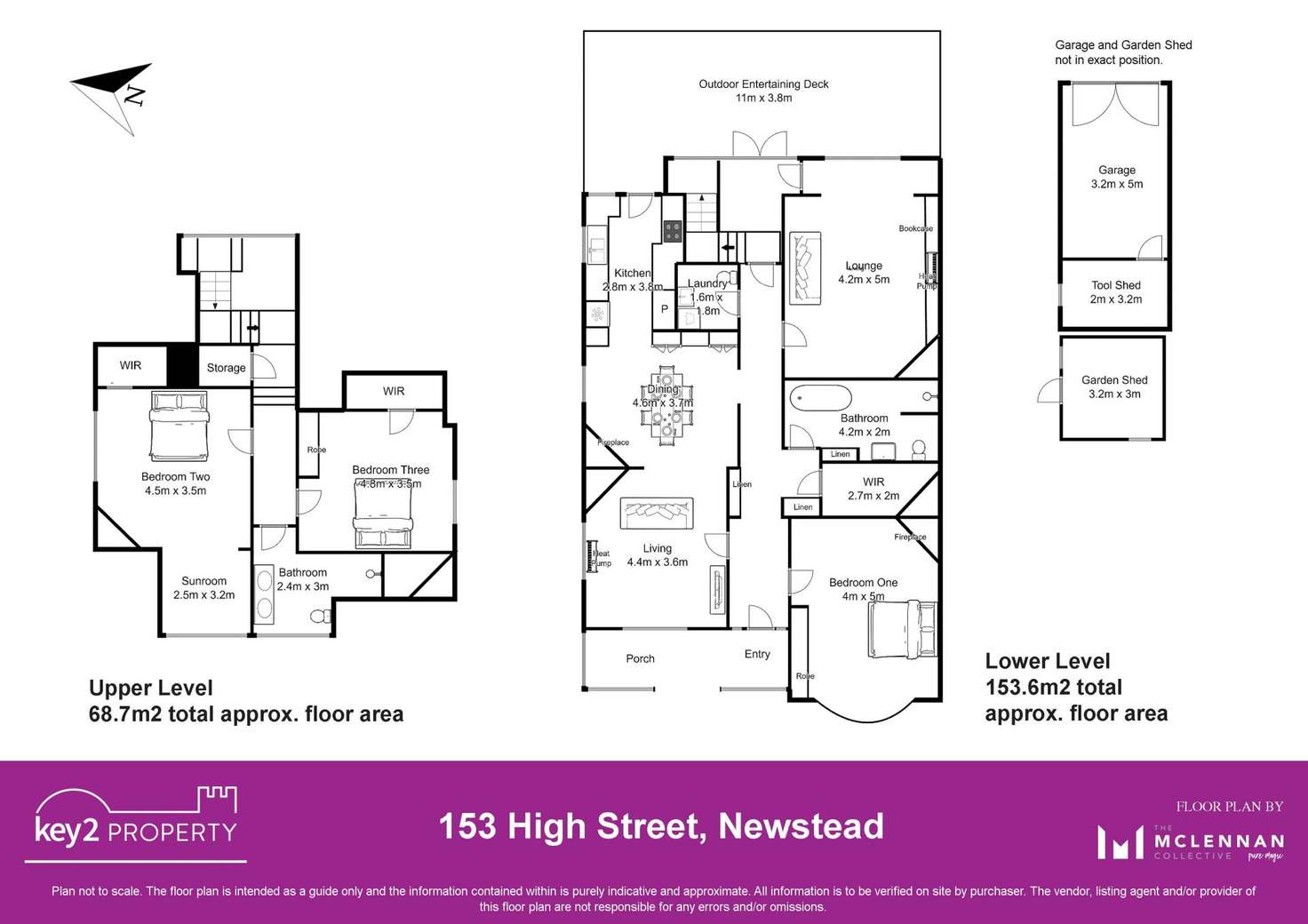 Floorplan of Homely house listing, 153 High Street, Newstead TAS 7250