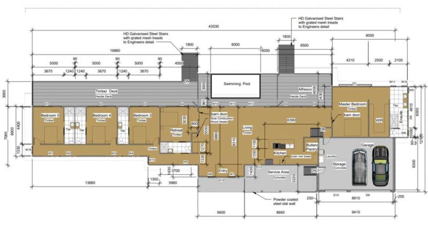 Floorplan of Homely residentialLand listing, 97 Sealy Lookout Drive, Korora NSW 2450