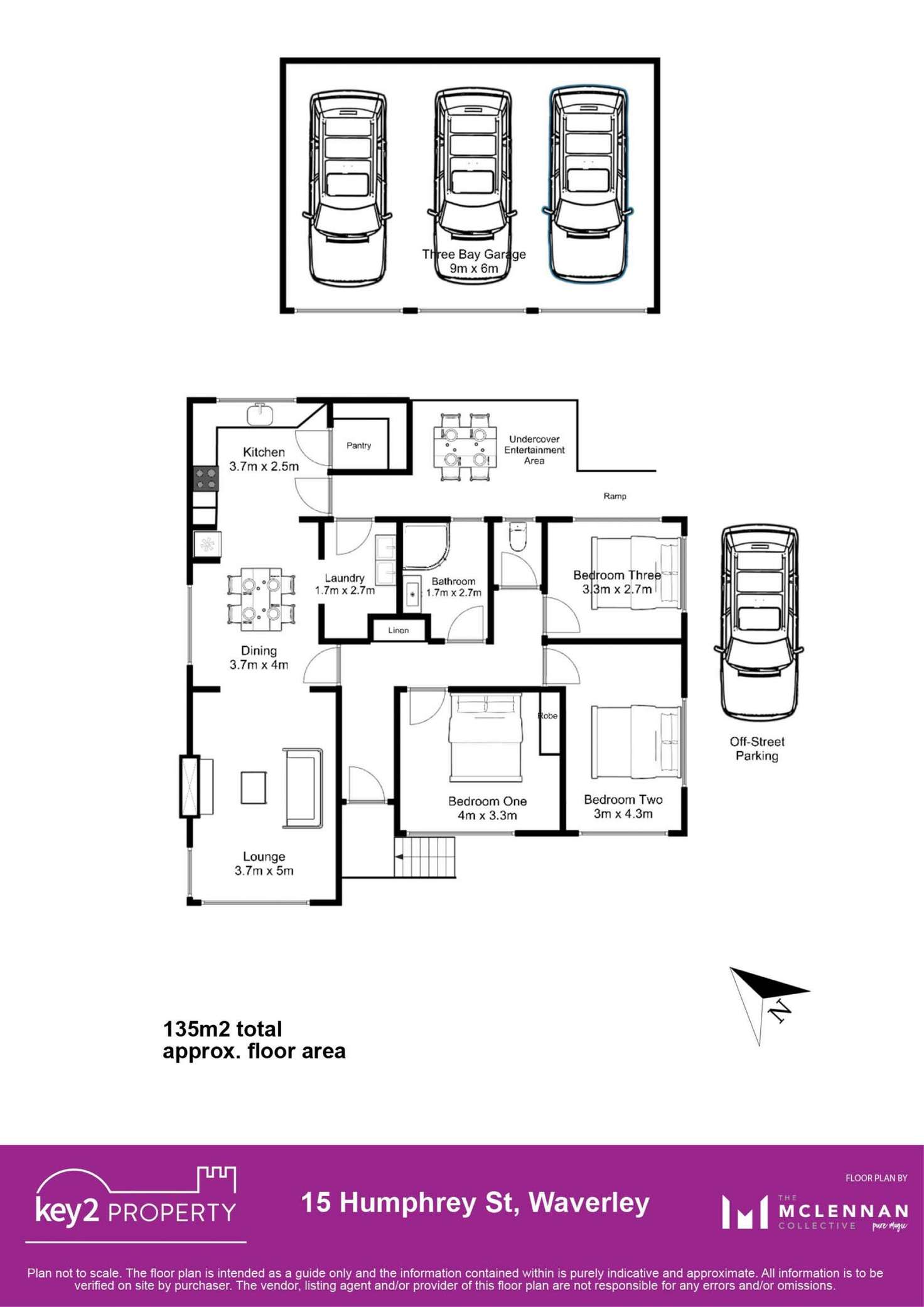 Floorplan of Homely house listing, 15 Humphrey Street, Waverley TAS 7250