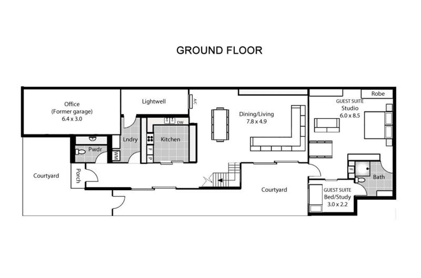 Floorplan of Homely house listing, 174 Lord Street, Richmond VIC 3121