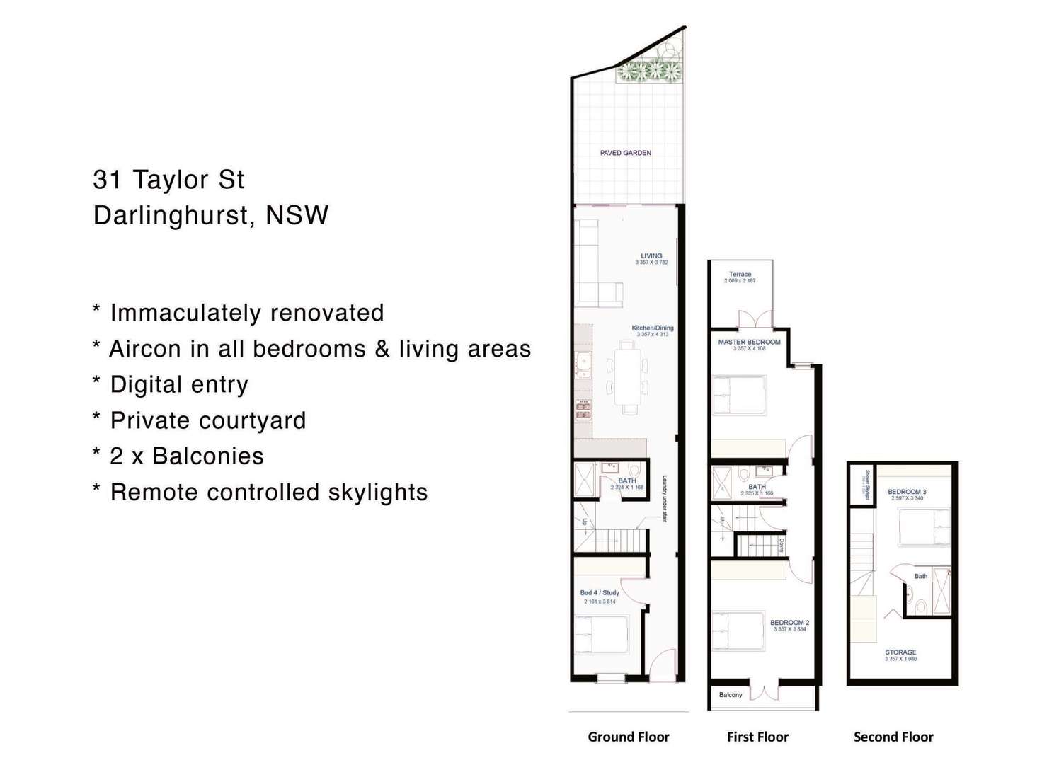 Floorplan of Homely house listing, 31 Taylor St, Darlinghurst NSW 2010