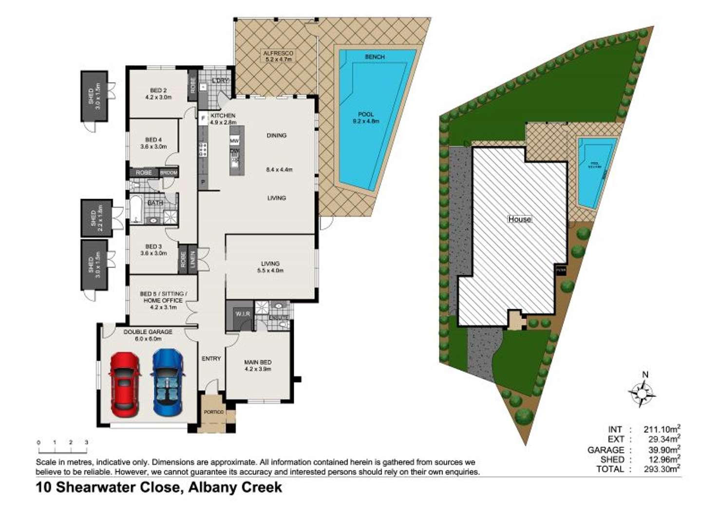 Floorplan of Homely house listing, 10 Shearwater Close, Albany Creek QLD 4035