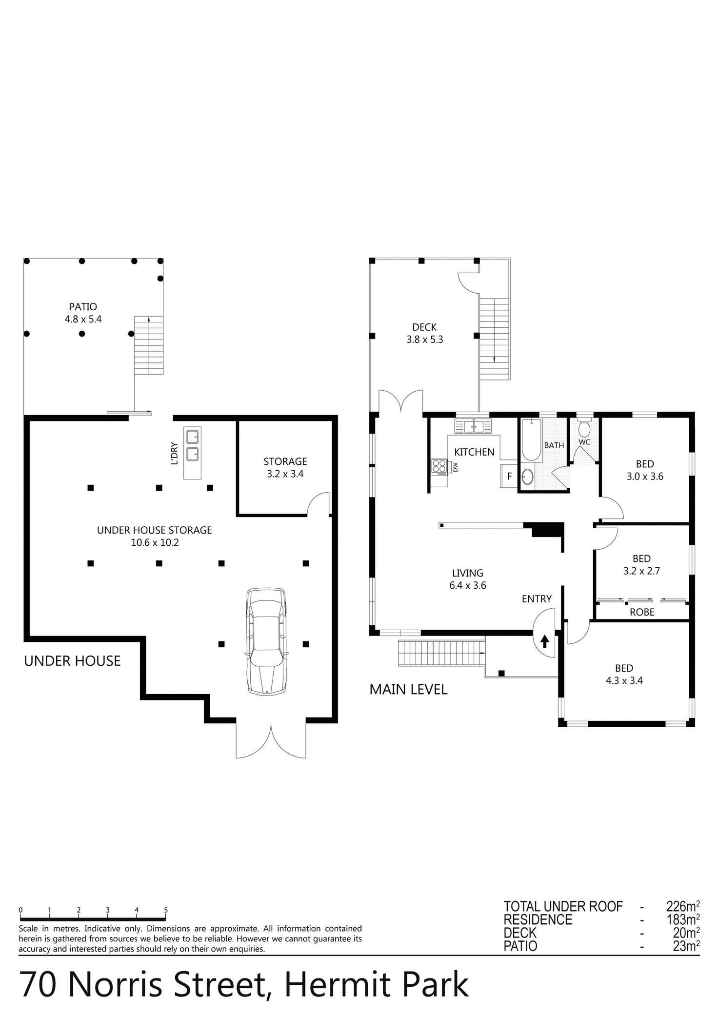 Floorplan of Homely house listing, 70 Norris Street, Hermit Park QLD 4812