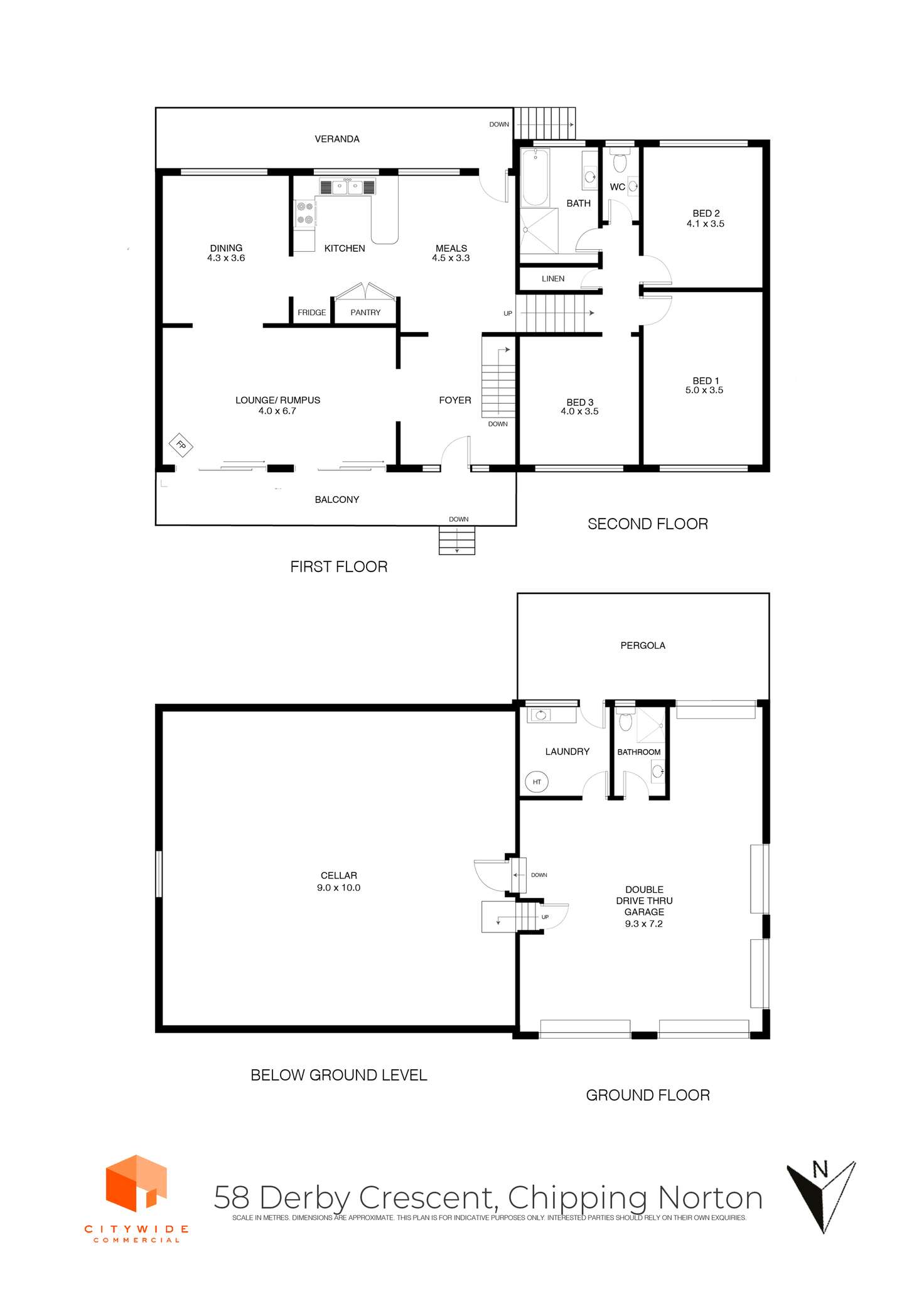 Floorplan of Homely house listing, 58 Derby Crescent, Chipping Norton NSW 2170