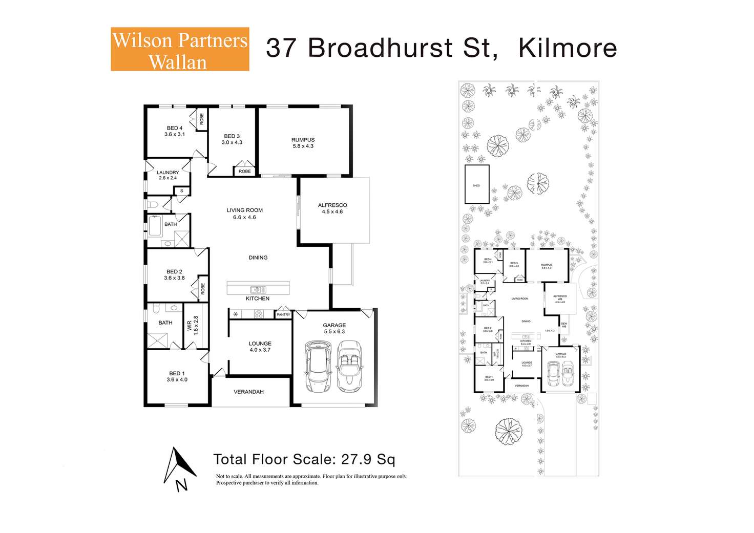 Floorplan of Homely house listing, 37 Broadhurst Street, Kilmore VIC 3764