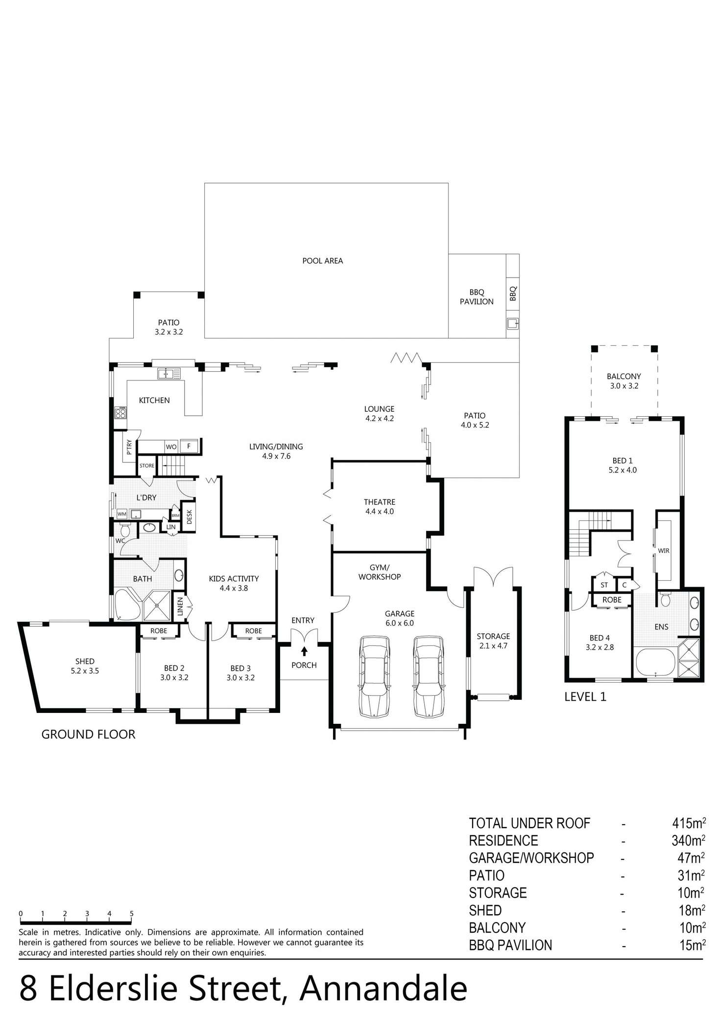 Floorplan of Homely house listing, 8 Elderslie Street, Annandale QLD 4814