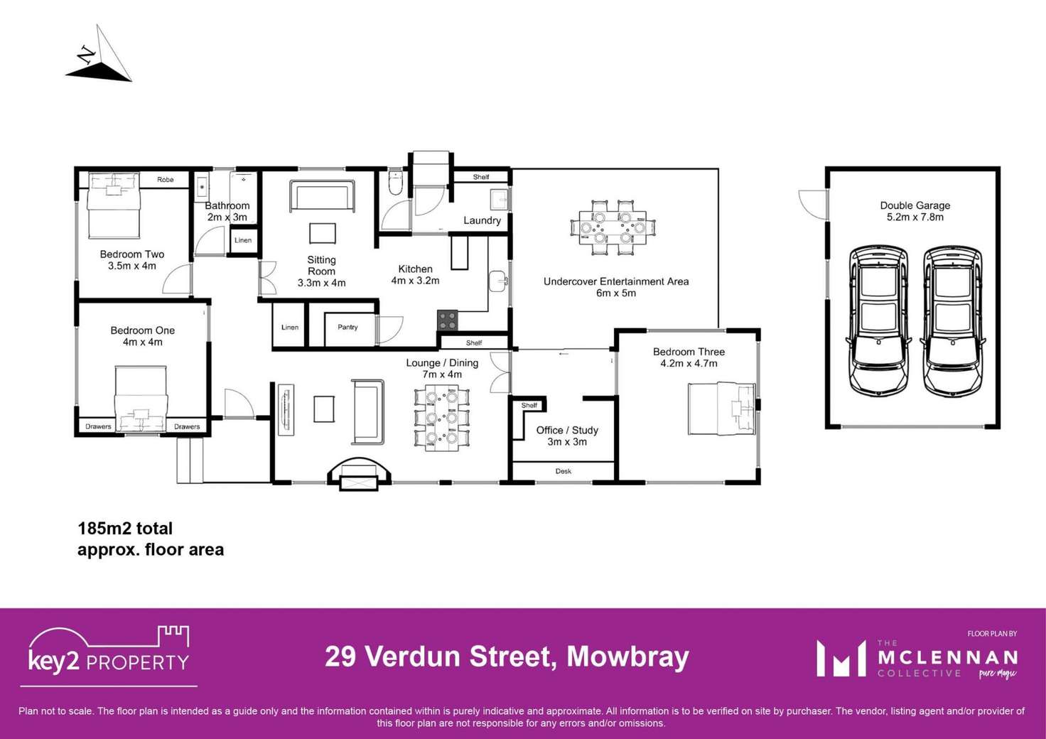 Floorplan of Homely house listing, 29 Verdun Street, Mowbray TAS 7248