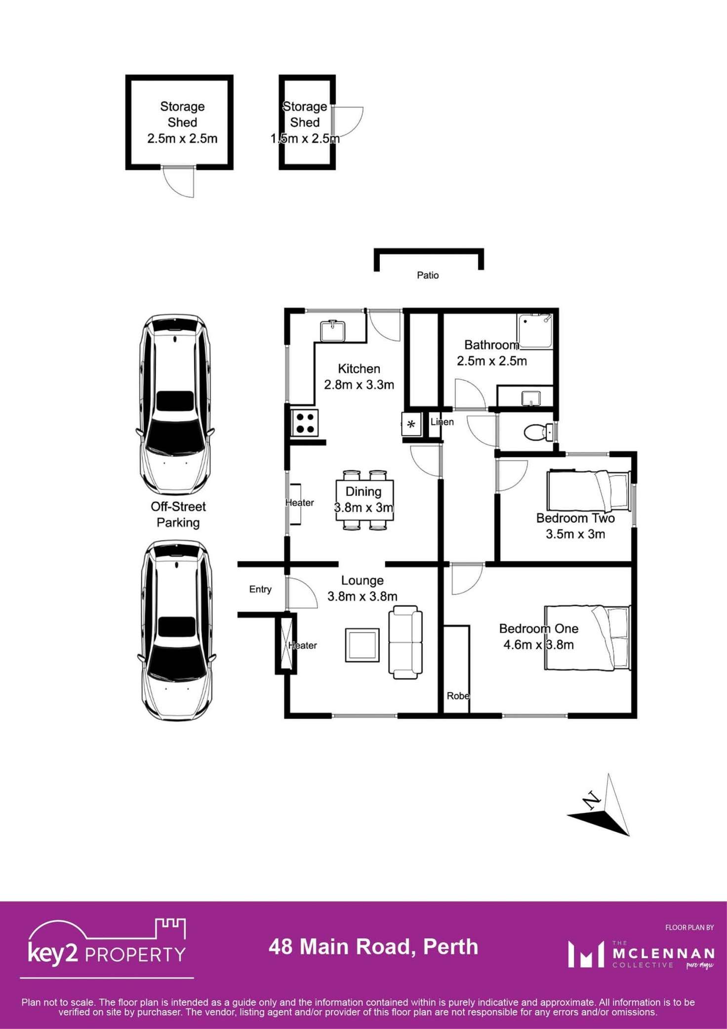 Floorplan of Homely house listing, 48 Main Road, Perth TAS 7300