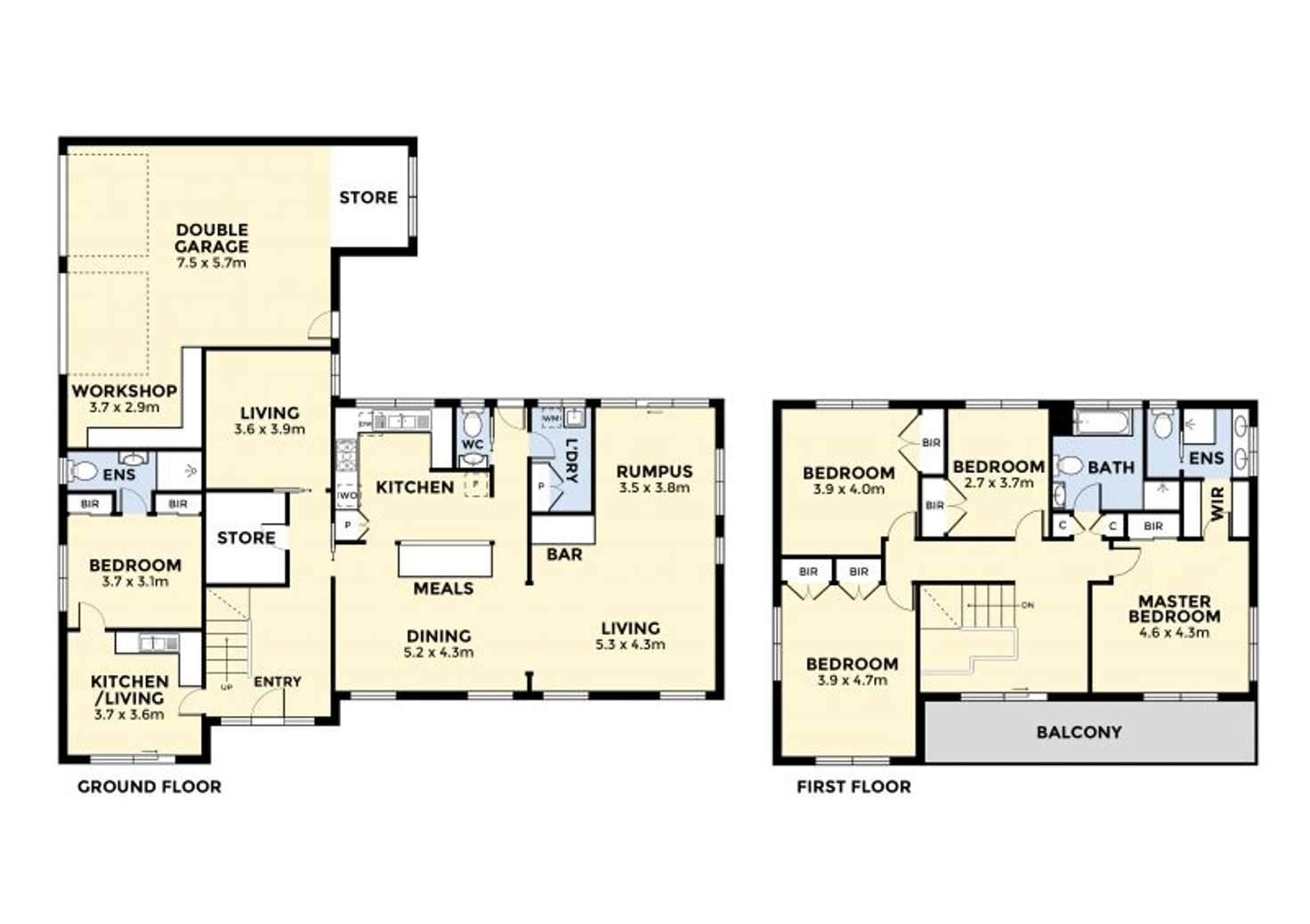 Floorplan of Homely house listing, 61 Glengate Street, Hamlyn Heights VIC 3215