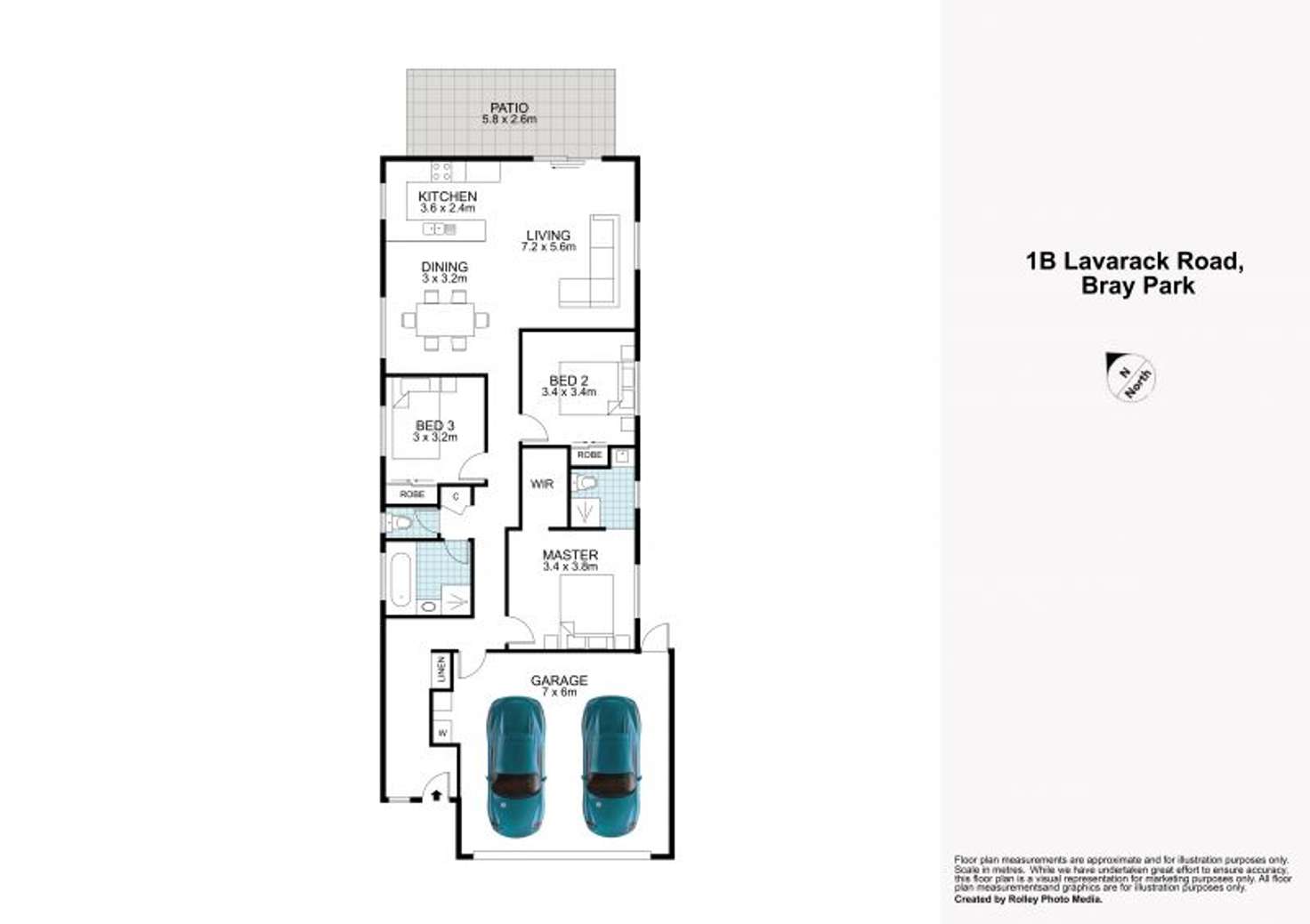 Floorplan of Homely house listing, 1B Lavarack Road, Bray Park QLD 4500