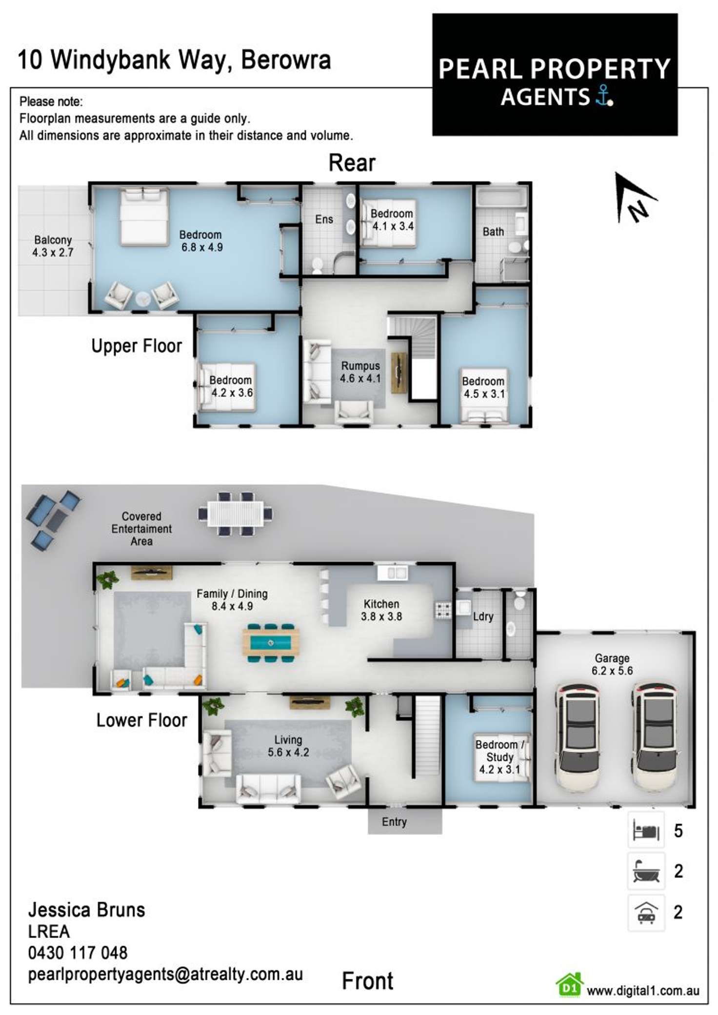 Floorplan of Homely house listing, 10 Windybank Way, Berowra NSW 2081