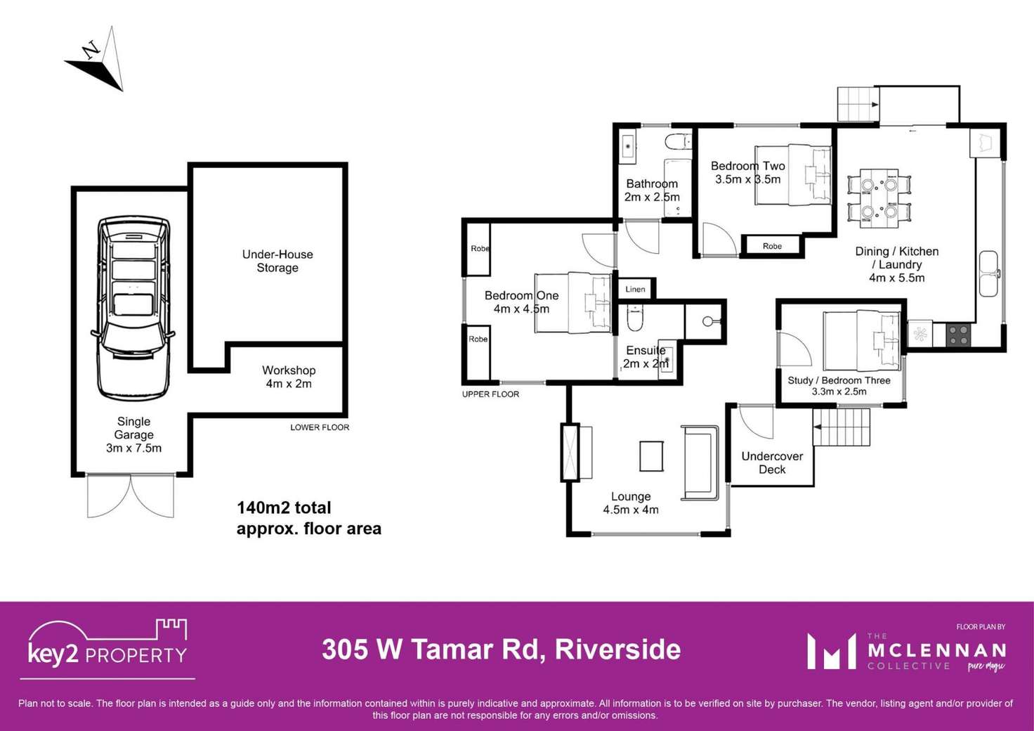 Floorplan of Homely house listing, 305 West Tamar Road, Riverside TAS 7250