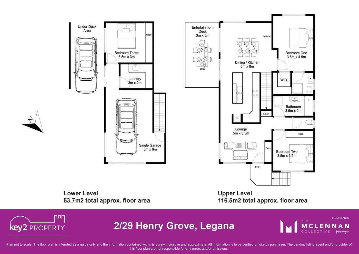 Floorplan of Homely unit listing, 2/29 Henry Grove, Legana TAS 7277