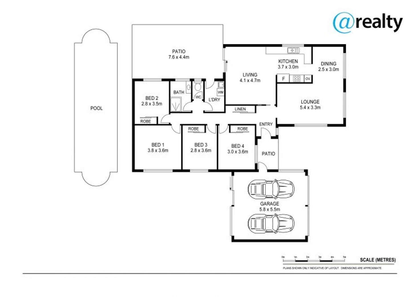 Floorplan of Homely house listing, 6 Fontenay Court, Petrie QLD 4502