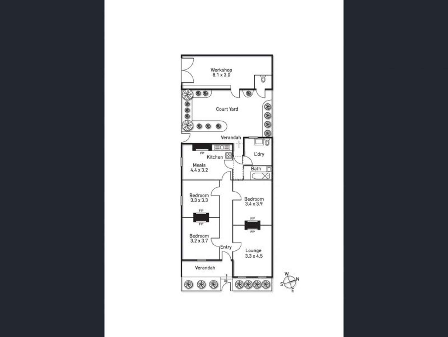 Floorplan of Homely house listing, 26 Thomas Street, Richmond VIC 3121