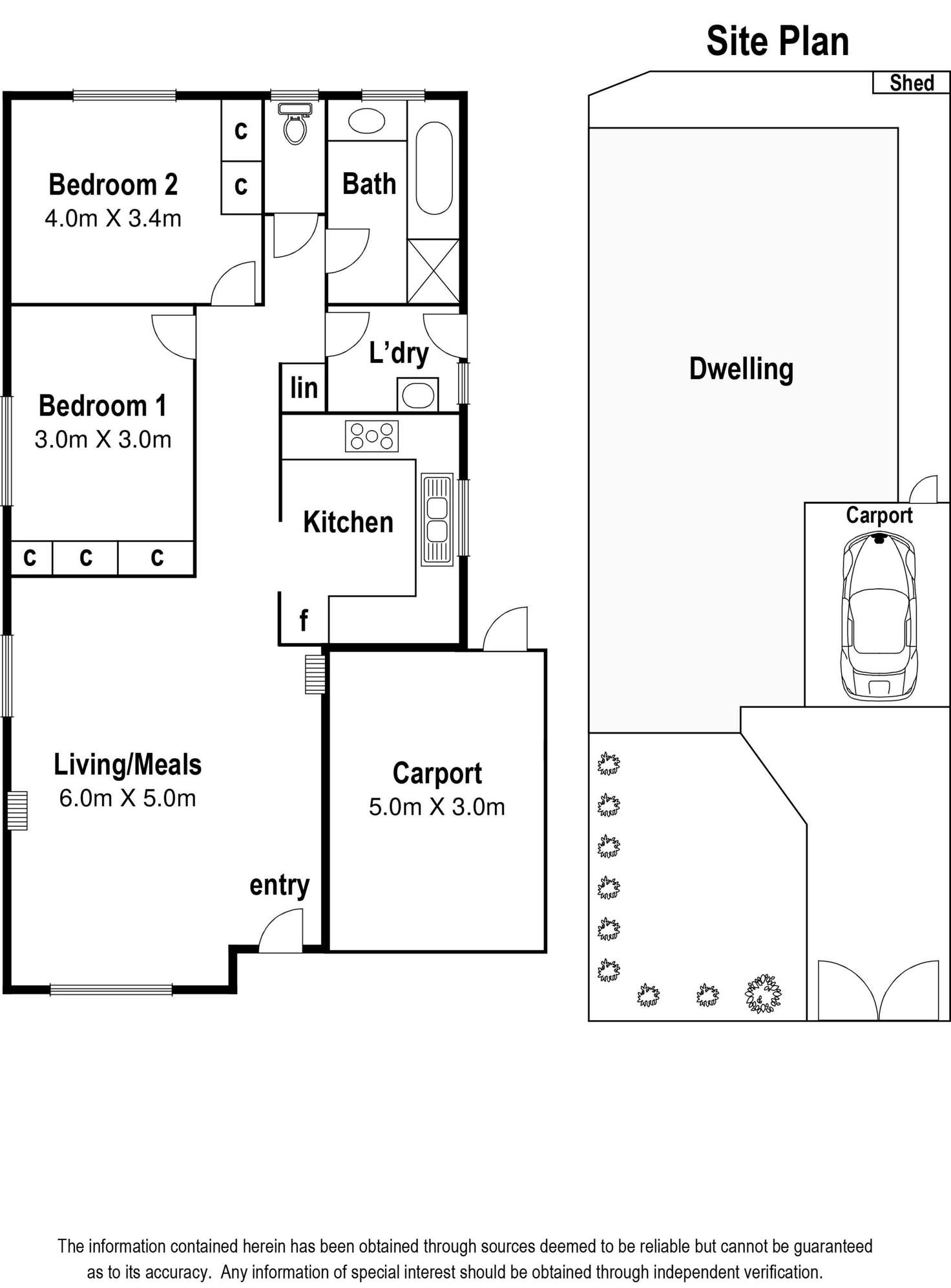 Floorplan of Homely unit listing, 1/69 High Street, Altona Meadows VIC 3028