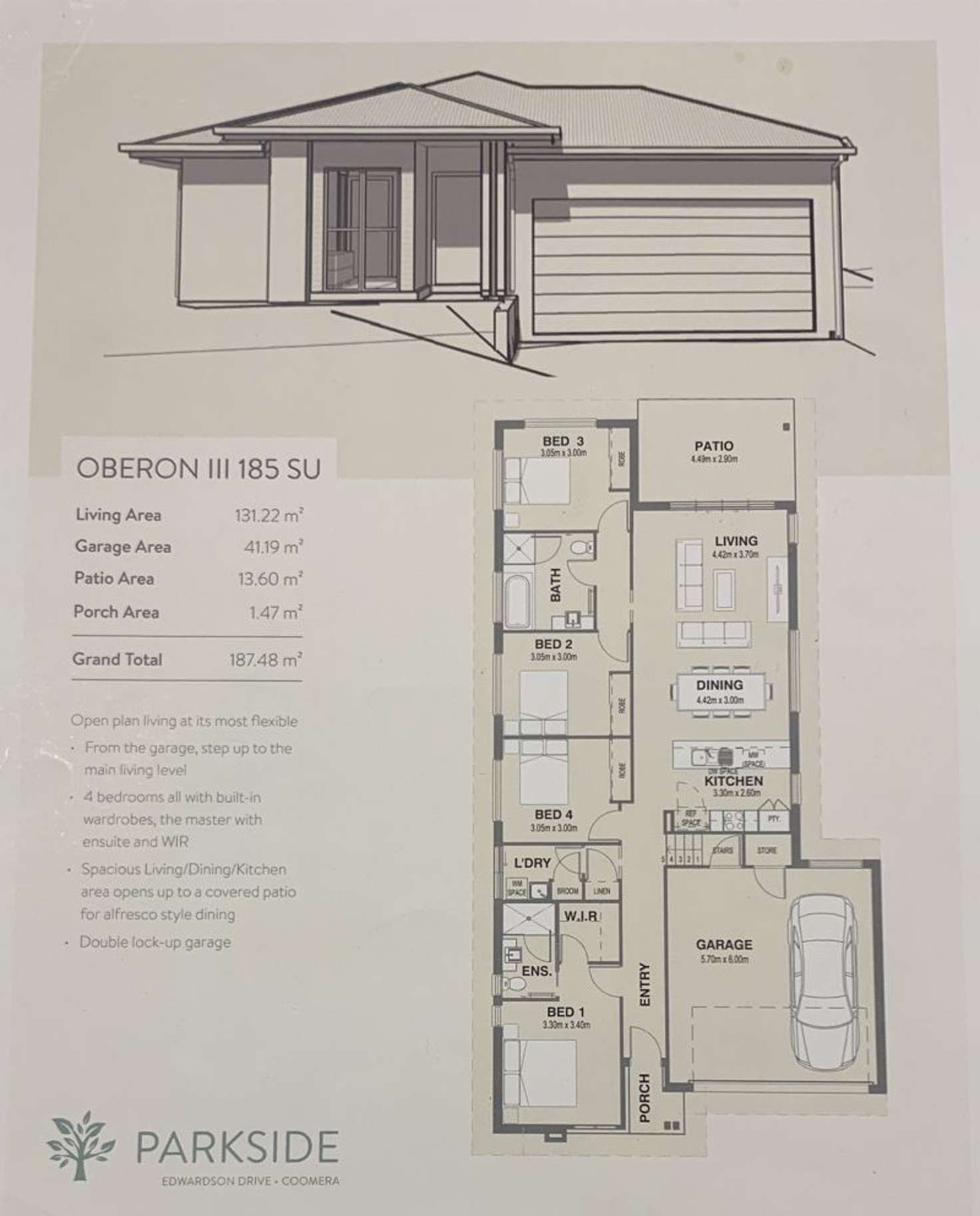 Floorplan of Homely house listing, 16 Boston Terrace, Coomera QLD 4209