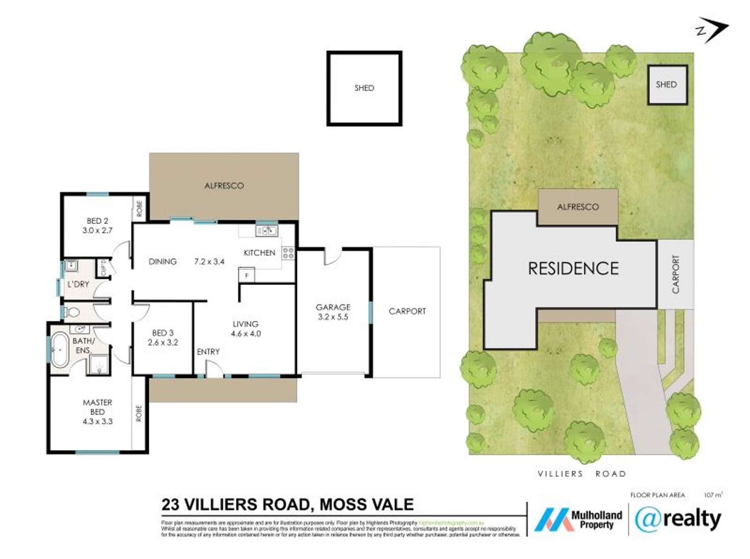 Floorplan of Homely house listing, 23 Villiers Road, Moss Vale NSW 2577