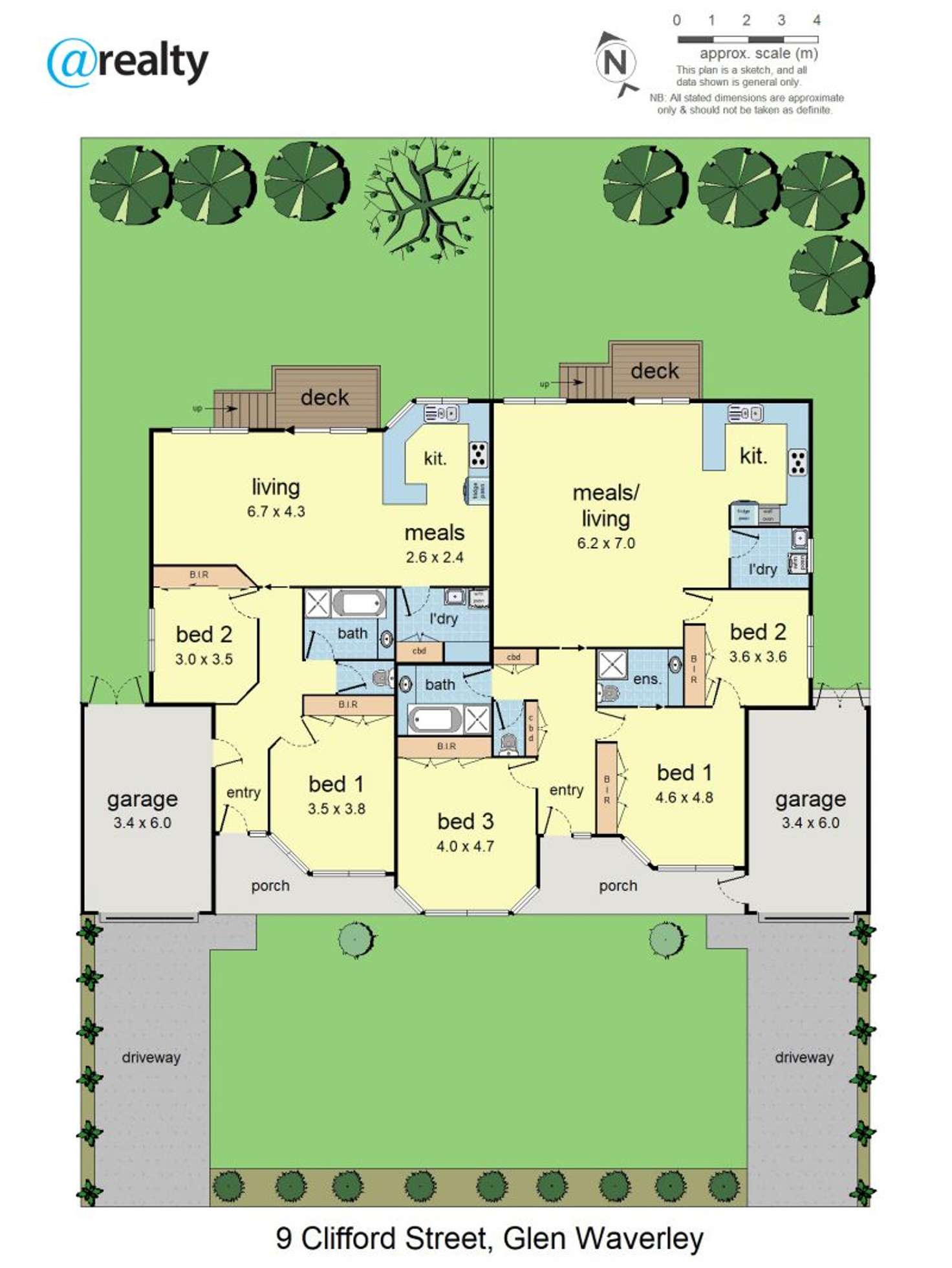 Floorplan of Homely house listing, 9 Clifford Street, Glen Waverley VIC 3150