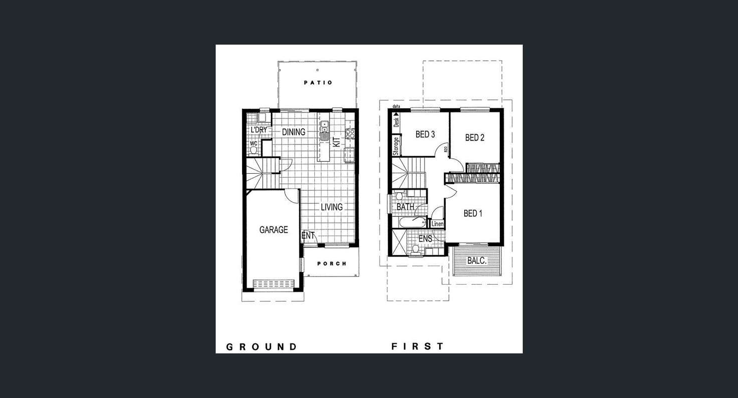 Floorplan of Homely townhouse listing, 5/12/KIMBERLEY CLOSE, Redbank Plains QLD 4301
