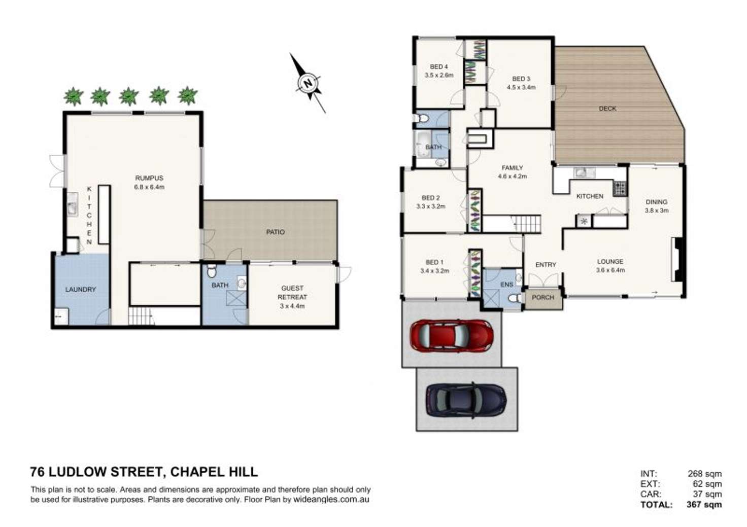 Floorplan of Homely house listing, 76 Ludlow Street, Chapel Hill QLD 4069