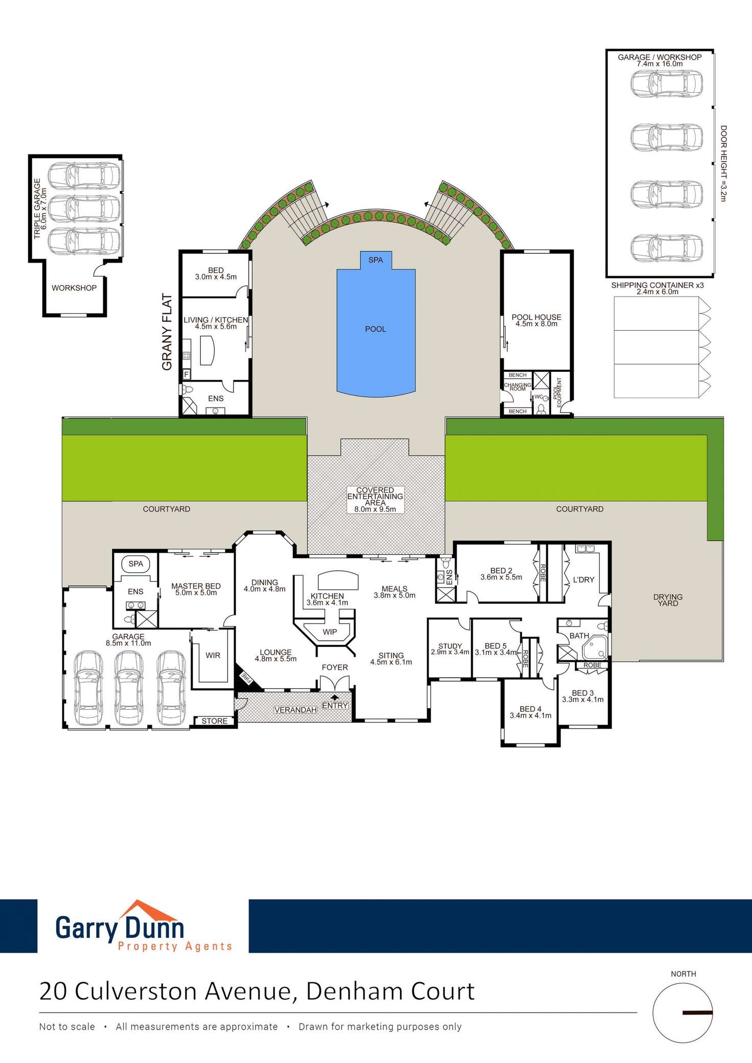 Floorplan of Homely house listing, 20 Culverston Avenue, Denham Court NSW 2565