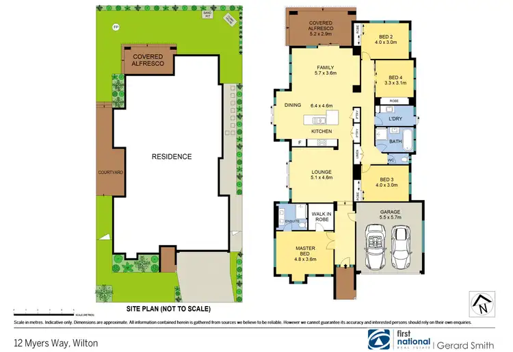 Floorplan of Homely house listing, 12 Myers Way, Wilton NSW 2571