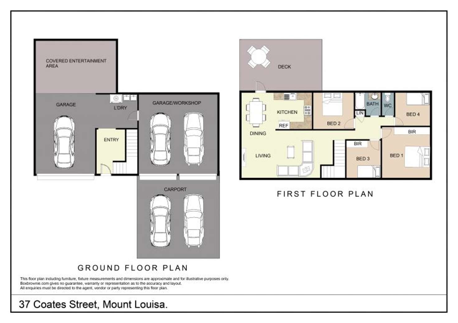 Floorplan of Homely house listing, 37 Coates Street, Mount Louisa QLD 4814