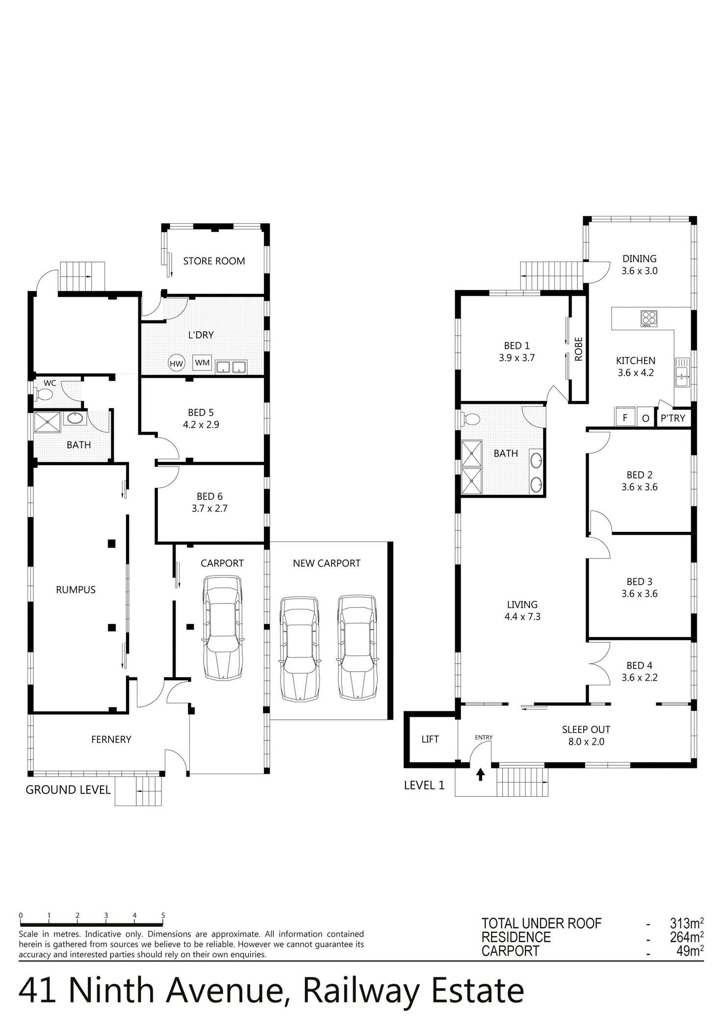 Floorplan of Homely house listing, 41 Ninth Avenue, Railway Estate QLD 4810