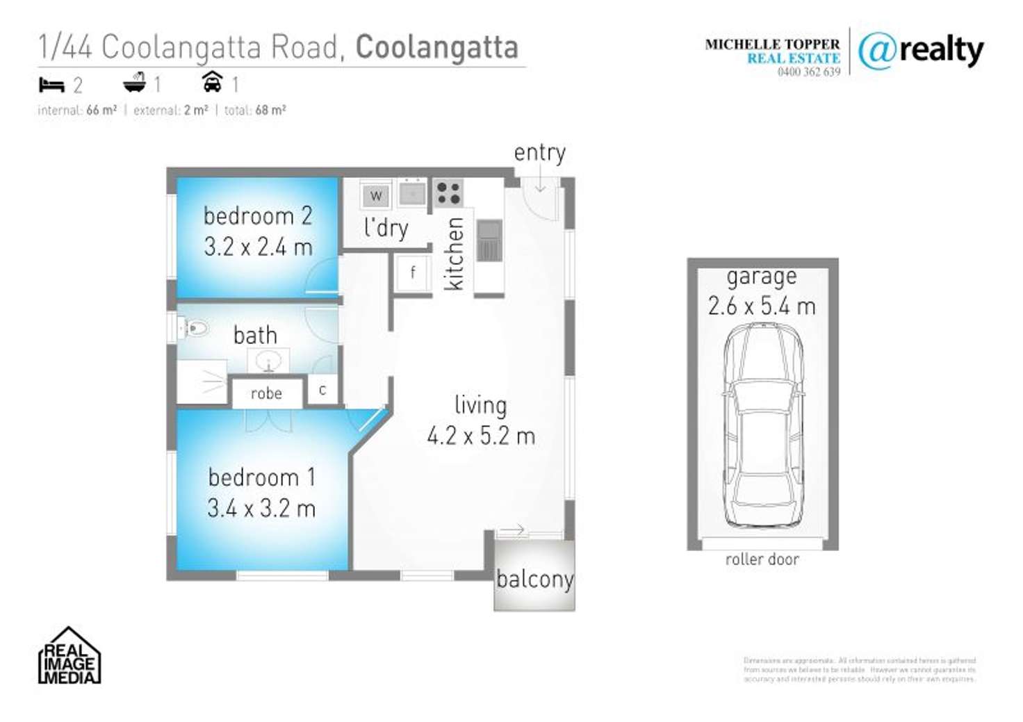 Floorplan of Homely apartment listing, 1/44 Coolangatta Road, Kirra QLD 4225