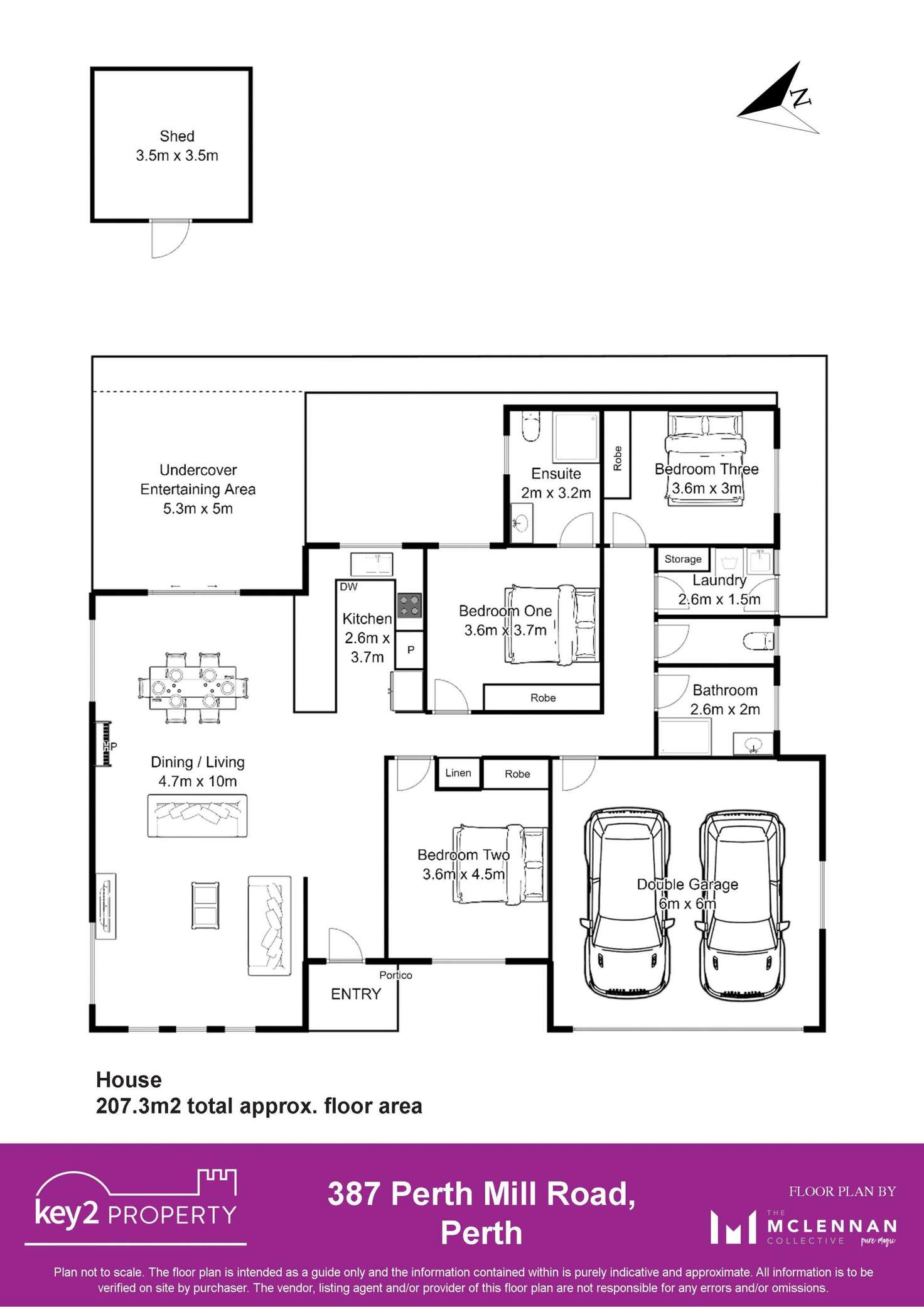 Floorplan of Homely house listing, 387 Perth Mill Road, Perth TAS 7300