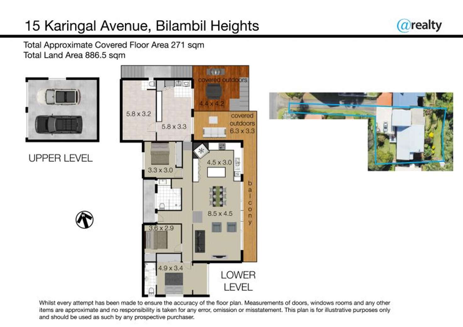 Floorplan of Homely house listing, 15 Karingal Avenue, Bilambil Heights NSW 2486