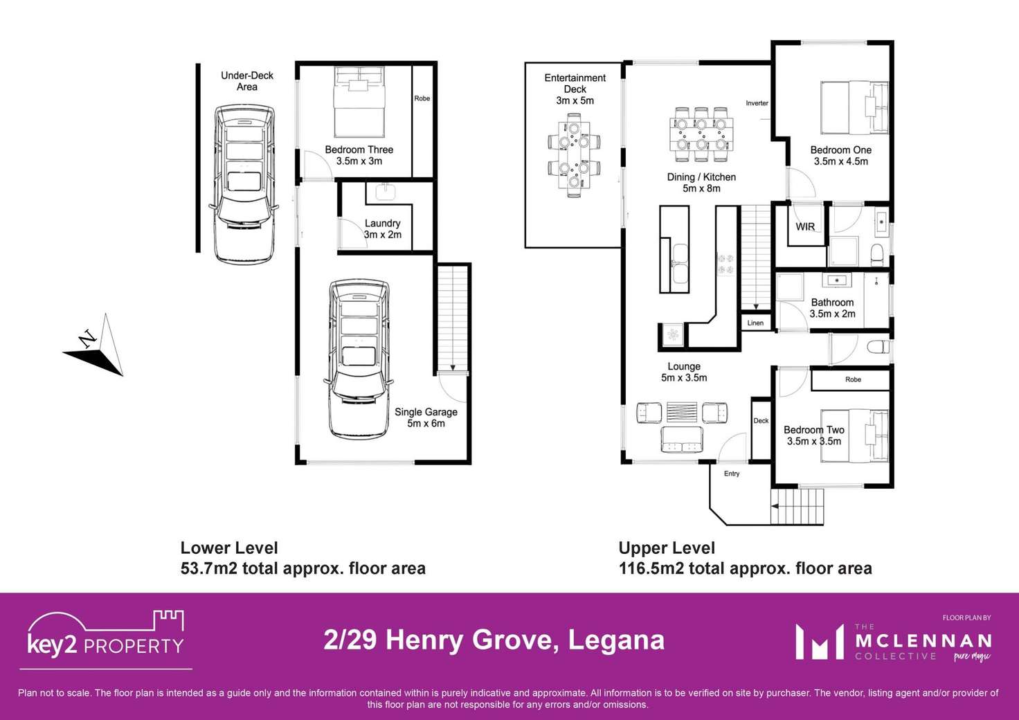 Floorplan of Homely unit listing, 1/29 Henry Grove, Legana TAS 7277