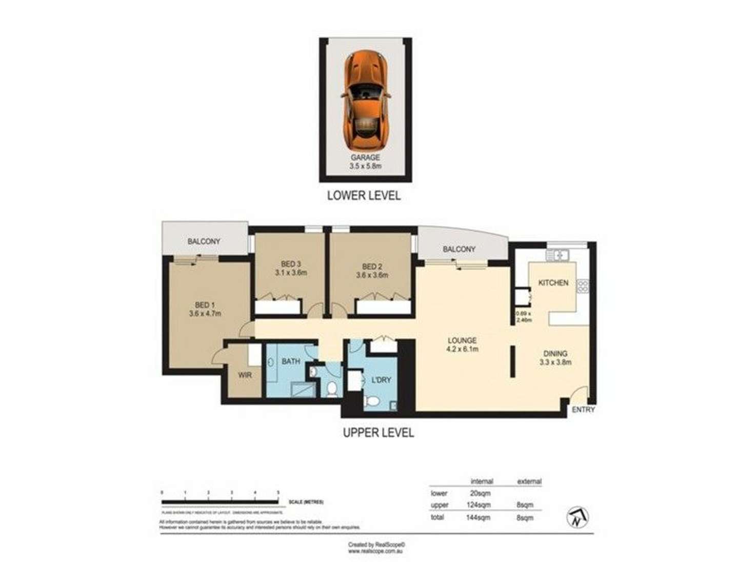 Floorplan of Homely apartment listing, 17/26 Brisbane Street, Toowong QLD 4066