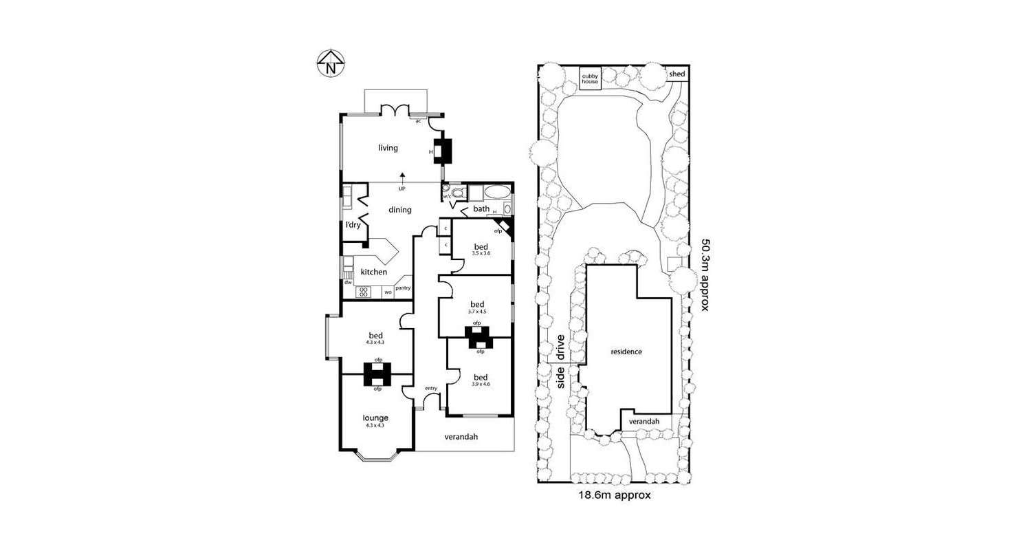 Floorplan of Homely house listing, 431 Brunswick Road, Brunswick West VIC 3055