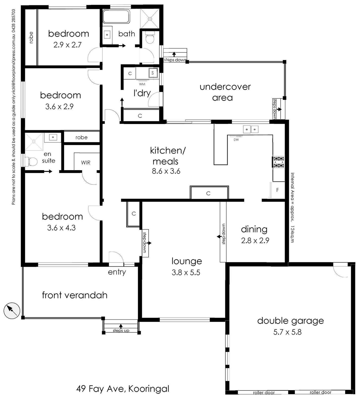 Floorplan of Homely house listing, 49 Fay Avenue, Kooringal NSW 2650