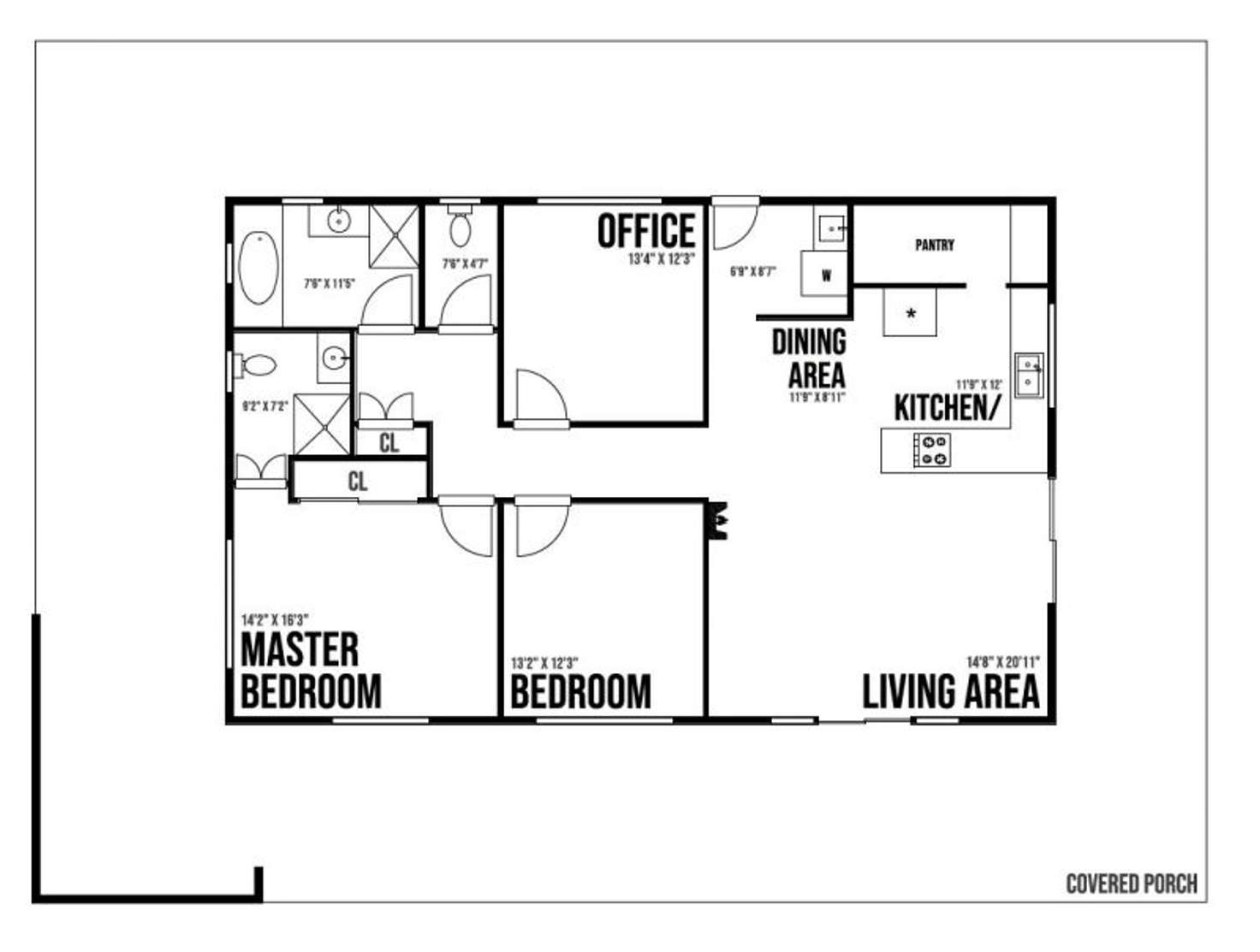 Floorplan of Homely house listing, Address available on request