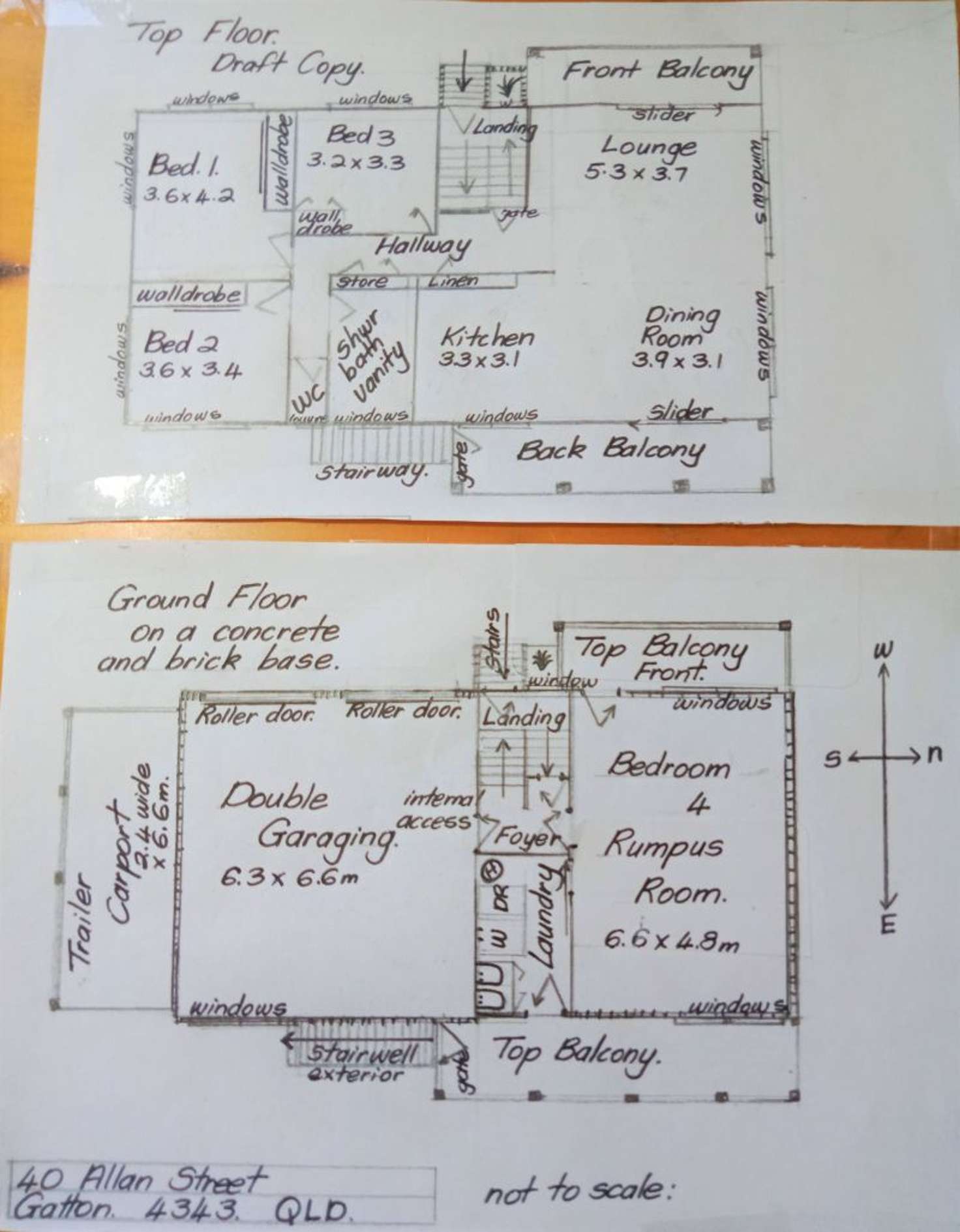 Floorplan of Homely house listing, 40 Allan Street, Gatton QLD 4343