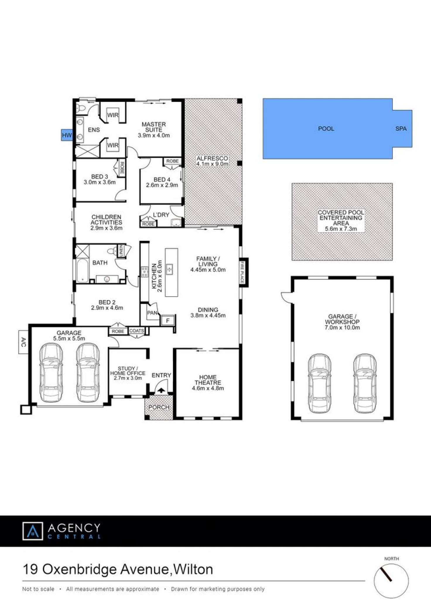 Floorplan of Homely house listing, 19 Oxenbridge Avenue, Wilton NSW 2571