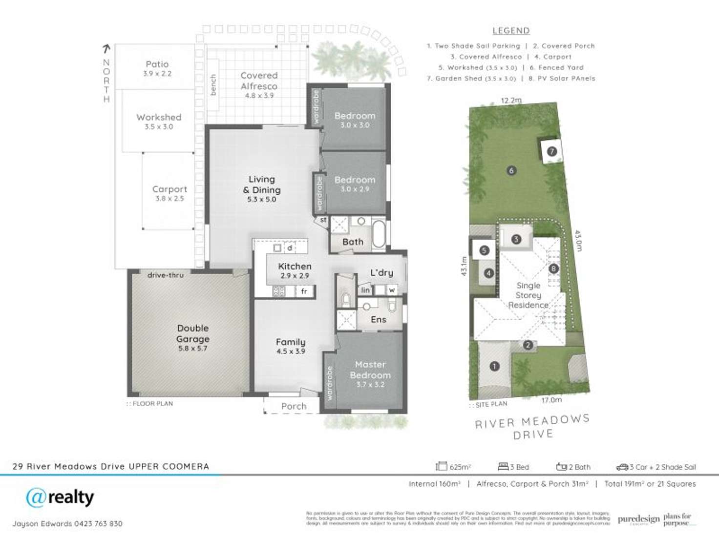 Floorplan of Homely house listing, 29 River Meadows Drive, Upper Coomera QLD 4209