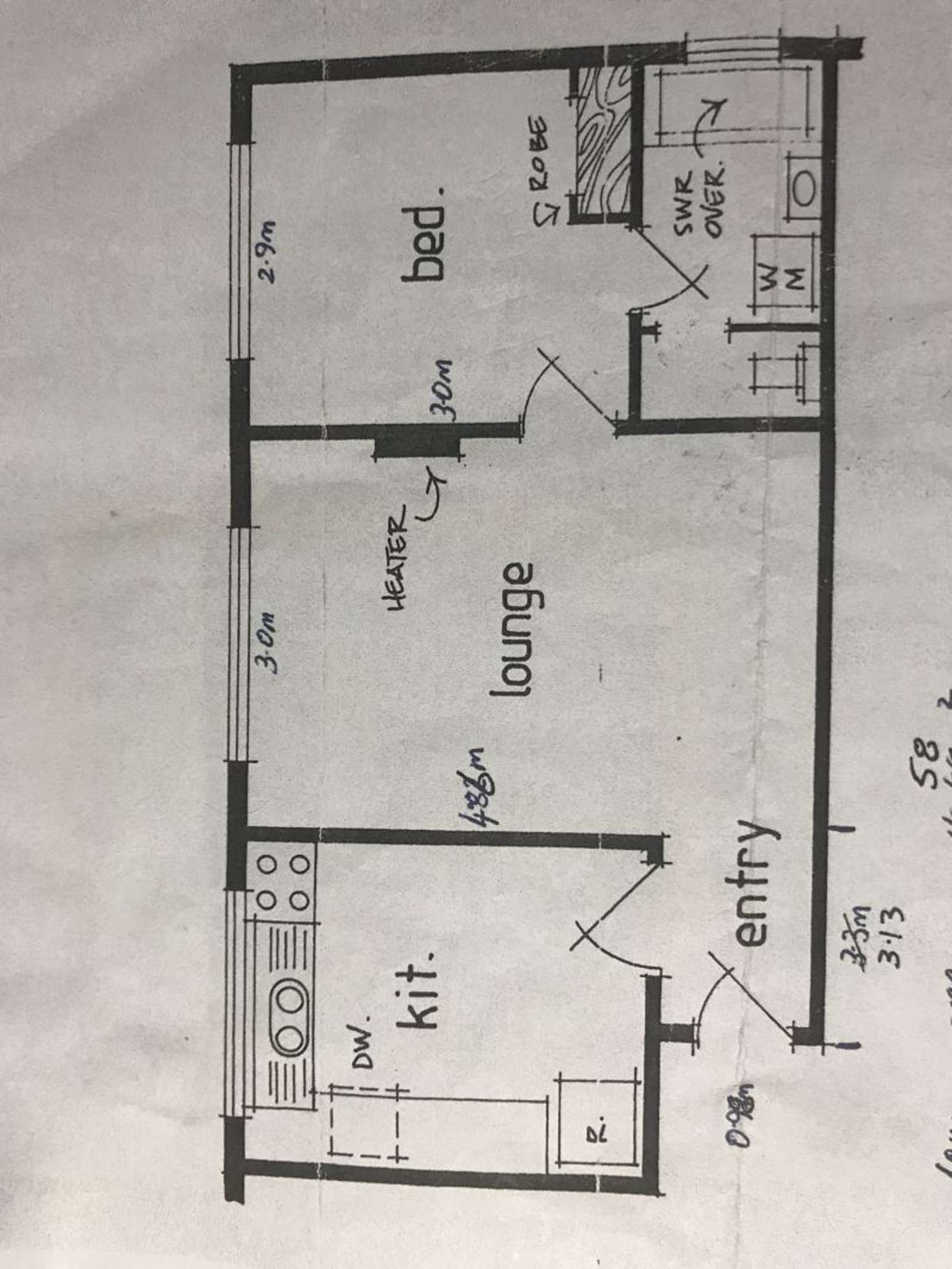 Floorplan of Homely apartment listing, 11/49 Brougham St, North Melbourne VIC 3051