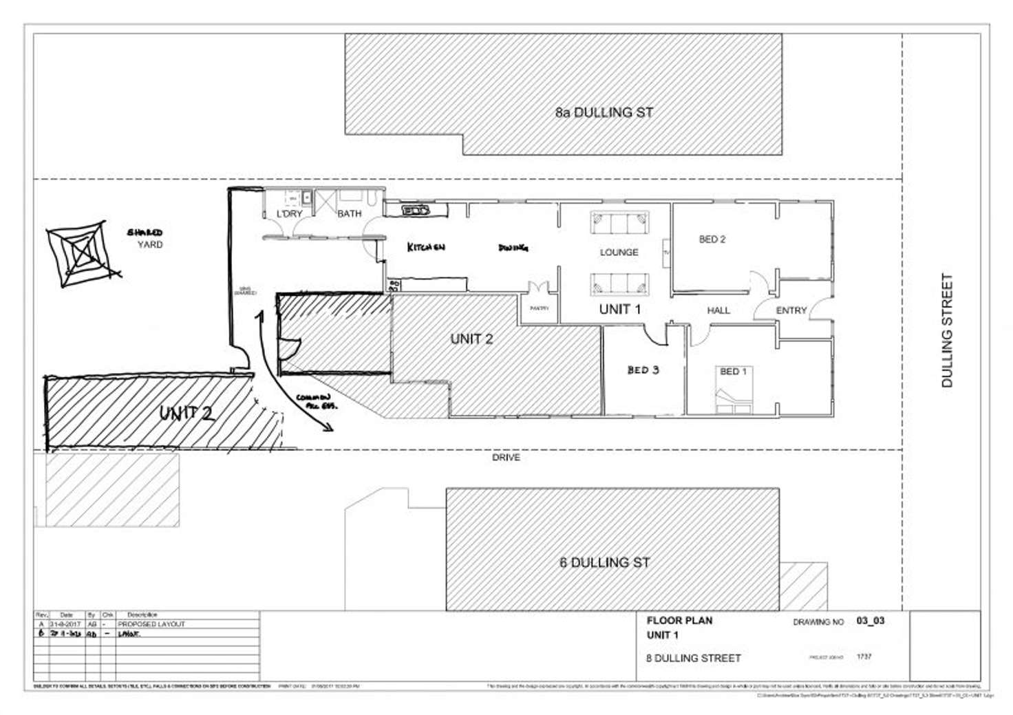 Floorplan of Homely house listing, 1/8 Dulling Street, Waratah NSW 2298