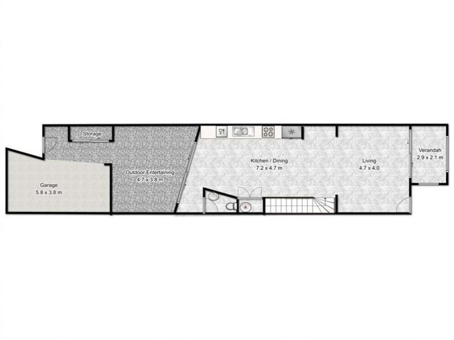Floorplan of Homely house listing, 10 Lader Terrace, Varsity Lakes QLD 4227