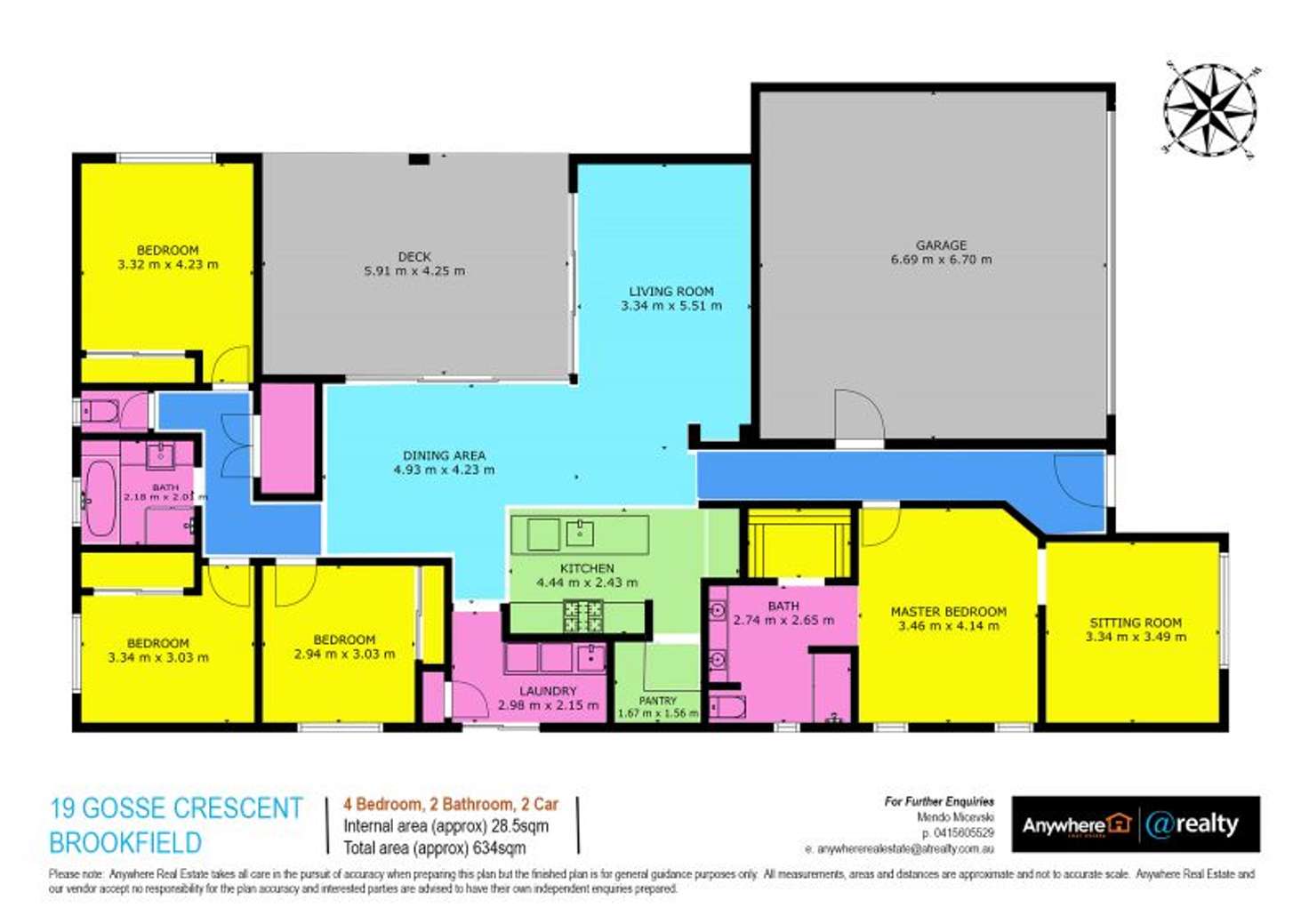 Floorplan of Homely house listing, 19 Gosse Crescent, Brookfield VIC 3338