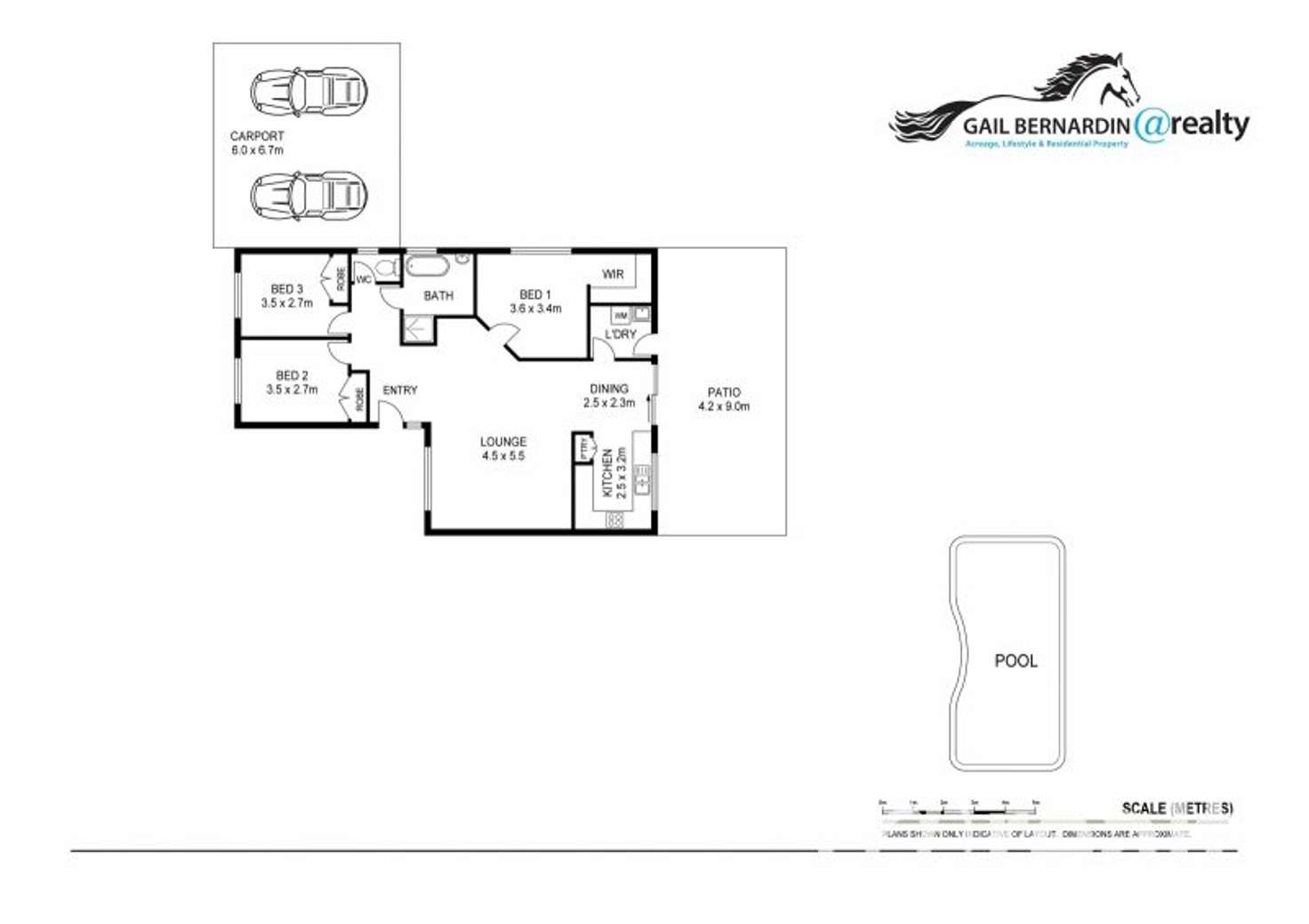 Floorplan of Homely acreageSemiRural listing, 62 Bigmor Drive, Elimbah QLD 4516