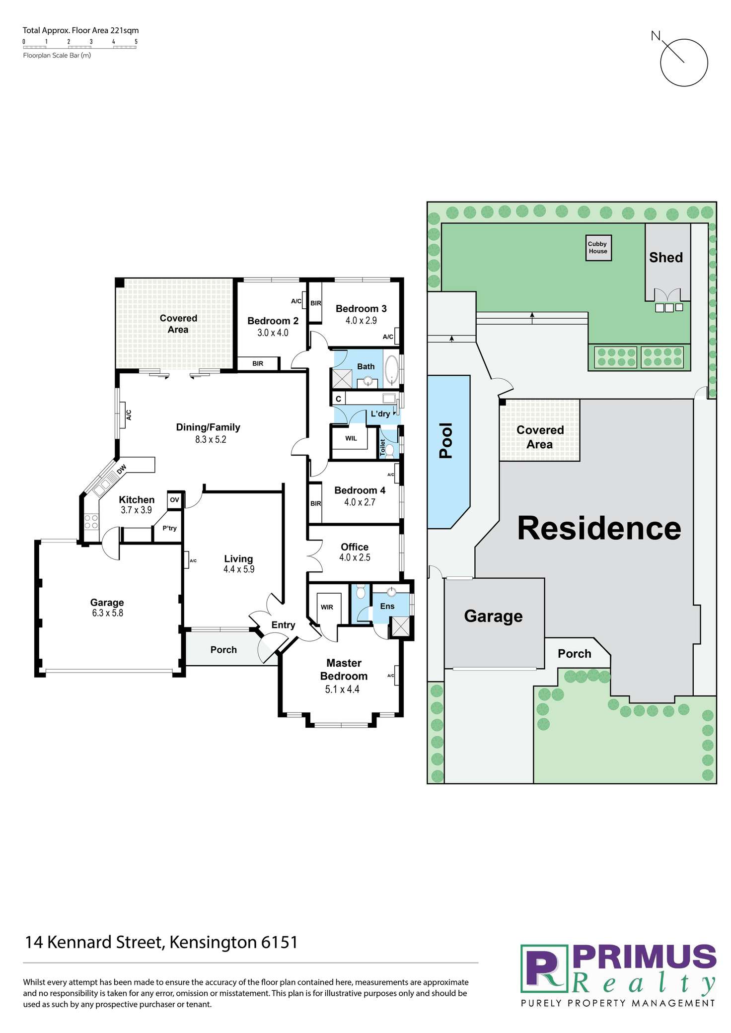 Floorplan of Homely house listing, 14 Kennard Street, Kensington WA 6151