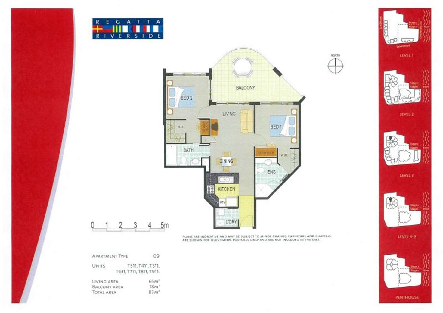 Floorplan of Homely apartment listing, 169/7 Land Street, Toowong QLD 4066